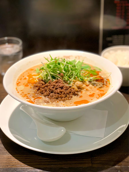 「白胡麻坦々麺」@四川担担麺 阿吽 湯島店の写真