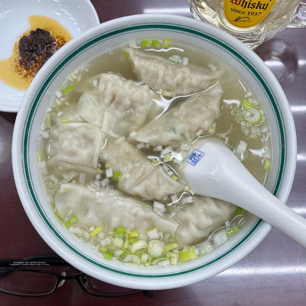 「水餃子（７個）」@満洲園の写真