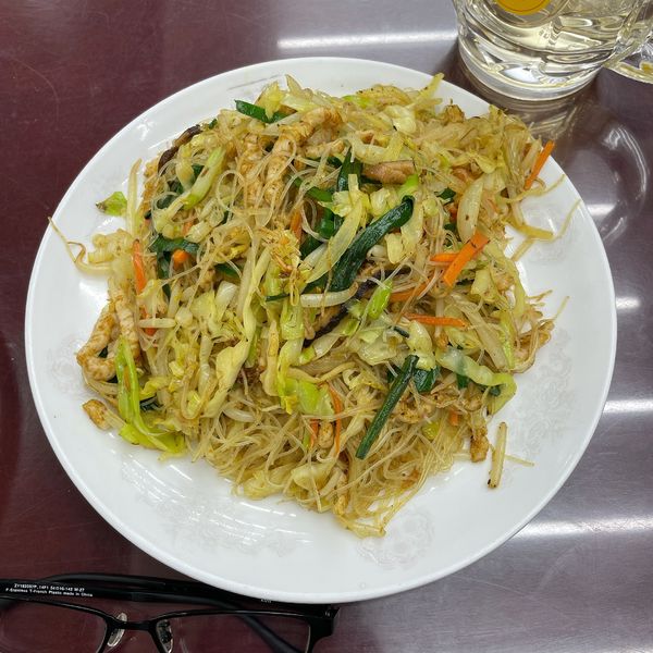 「カレー焼きビーフン」@満洲園の写真