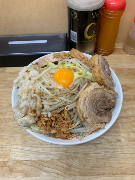 「小 味噌 汁無し」@ラーメン 登良治郎の写真