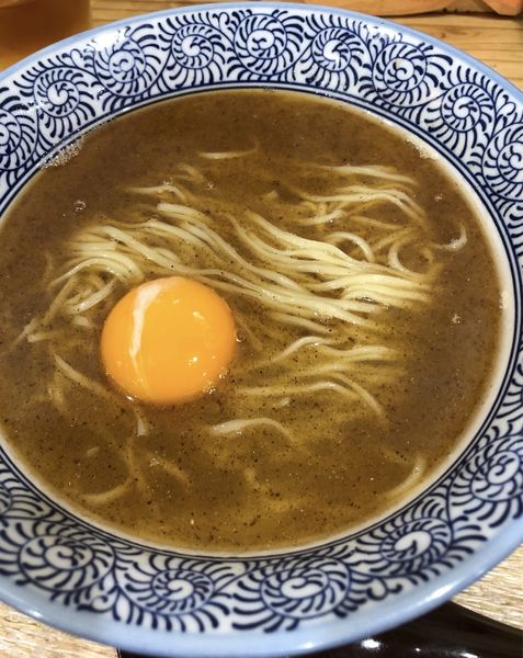 「熟成和風だしの月見塩そば」@尾鷲しおラーメン モクモクしお学舎の写真
