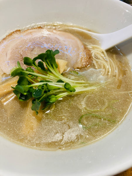 「煮干しそば、小ライス」@煮干しそば 虎空の写真