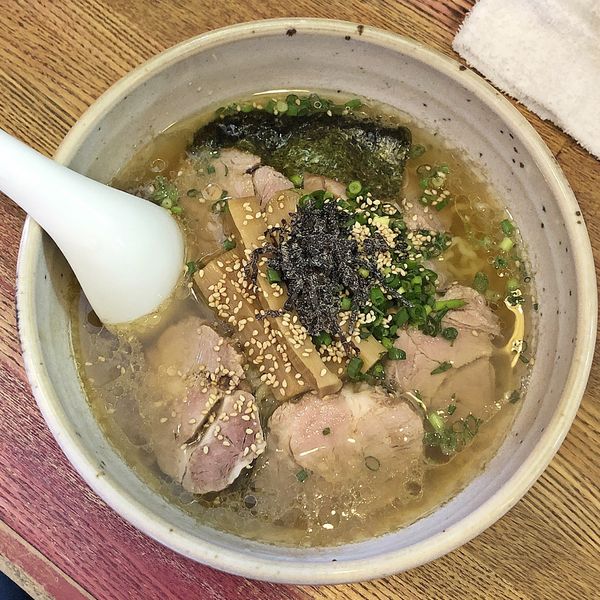 「塩チャーシューめん 850円」@ひなたやの写真