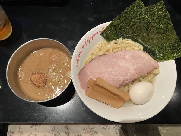 「魚介つけ麺 全部のせ」@フジヤマ55 甲府国母店の写真