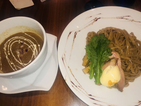 「🦆🍊L（1210円）」@Gion Duck Noodlesの写真