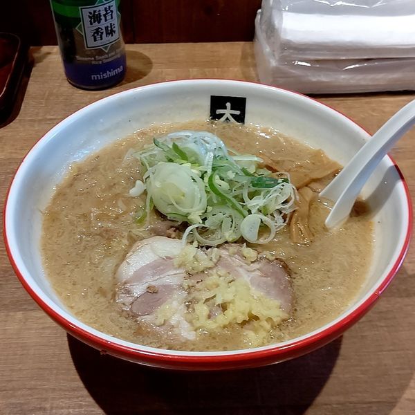 「味噌らーめん(大盛)」@大島の写真