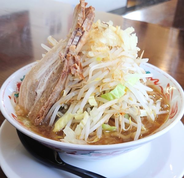 「風神ラーメン800　中盛無料」@一麺惚 守護神の写真