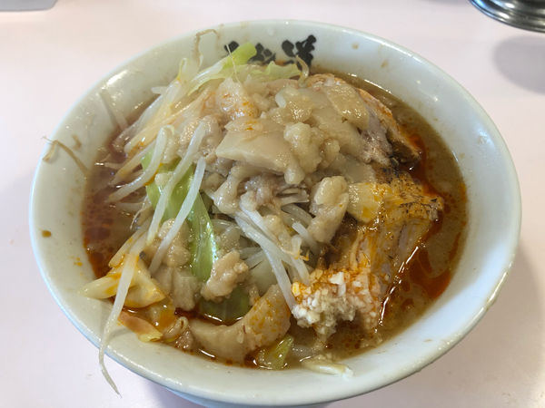 「スッパ辛」@成蹊前ラーメン 吉祥寺の写真