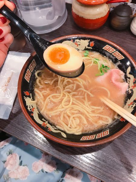 「魚豚骨ラーメン」@魚と豚と黒三兵 御徒町店の写真