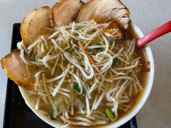 「あんかけもやしチャーシューめん」@まん福亭の写真