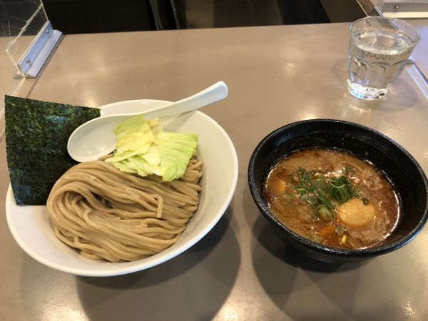 「海老つけ麺味玉」@つけ麺 五ノ神製作所の写真