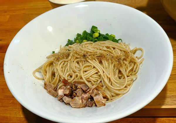 「煮干し玉」@中華蕎麦 はざまの写真