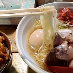 エビ塩ラーメン(￥700)