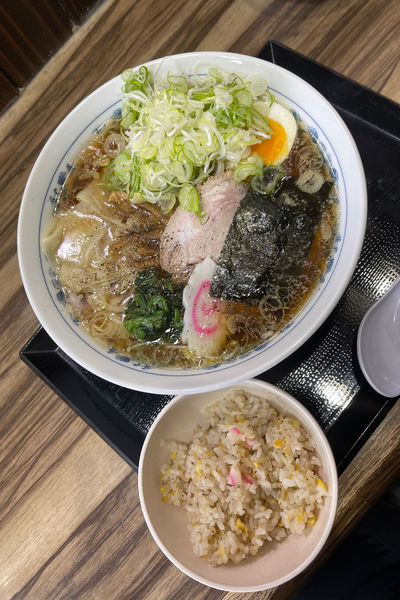 「ラーメン　ねぎ増し」@池袋大勝軒 川越店の写真