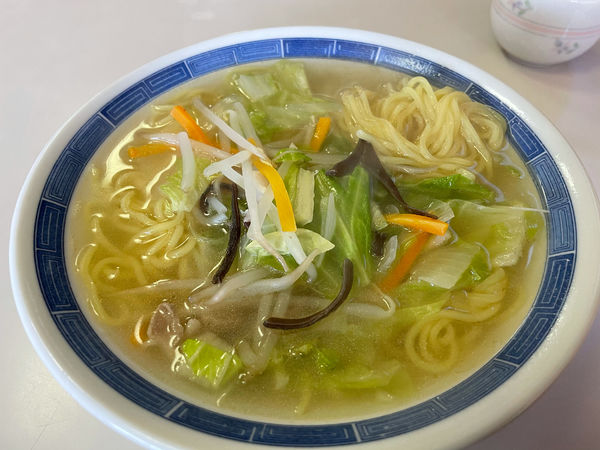 「タンメン550円」@栄光軒の写真