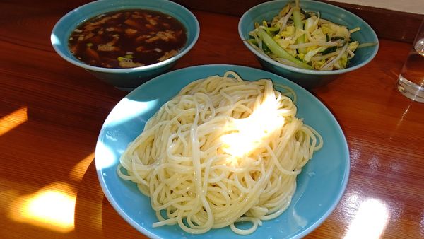「つけそば＋野菜８００円」@つけそば 麺吉の写真