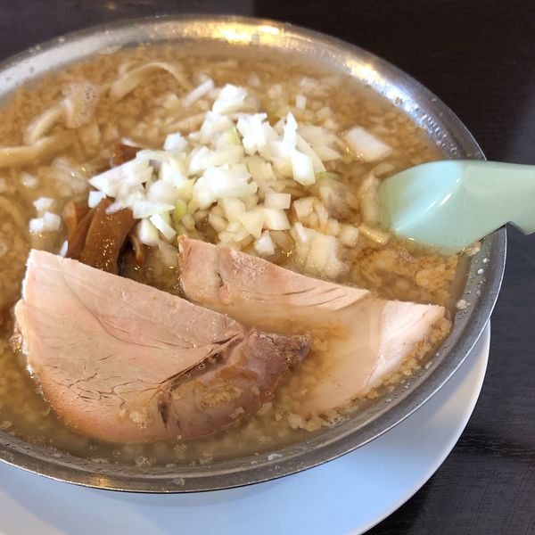 「中華そば＋玉ネギ増し」@成龍の写真