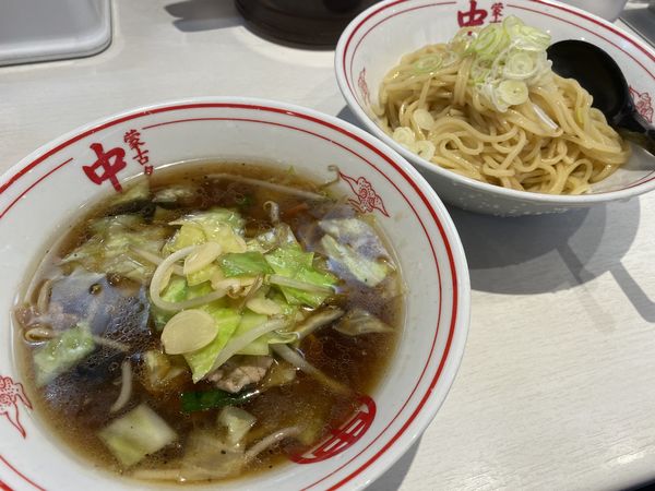 「冷し醤油タンメン」@蒙古タンメン中本 秋津店の写真
