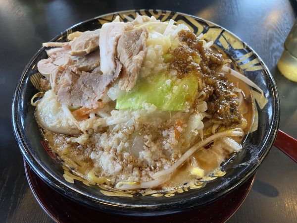 「(限定)雷二郎800円」@ハルピン味噌らーめん 雷蔵の写真