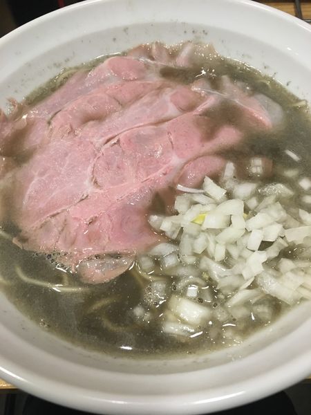 「煮干しらーめん」@煮干らーめん 紫乱の写真