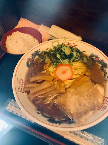 「紀州（醤油） 750円　半ライス 100円」@和歌山中華そば 津多屋の写真