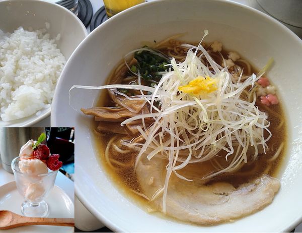 「ランチAセット ¥870」@らーめんと甘味処 九月堂の写真