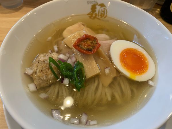 「特製塩そば」@二代目ガチ麺道場の写真