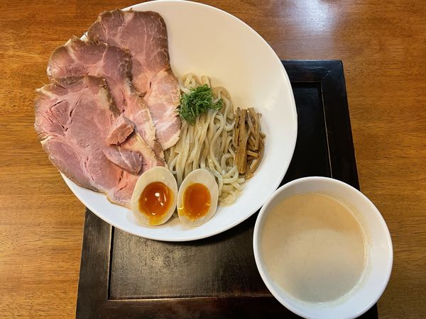 「白子とポルチーニのつけ麺」@らぁ麺はうす Sumika0の写真