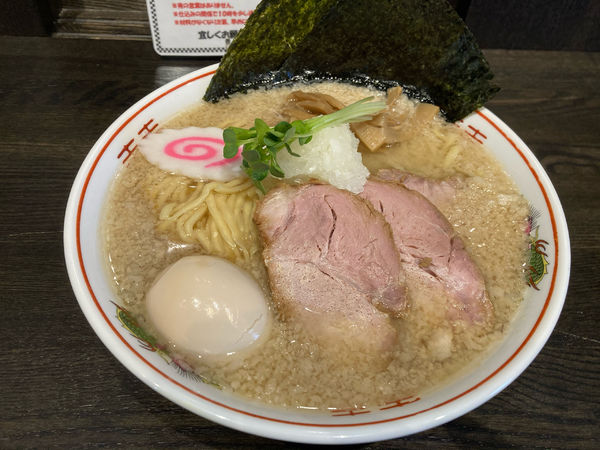 「特製背脂中華そば　大盛」@Miya De La Soulの写真