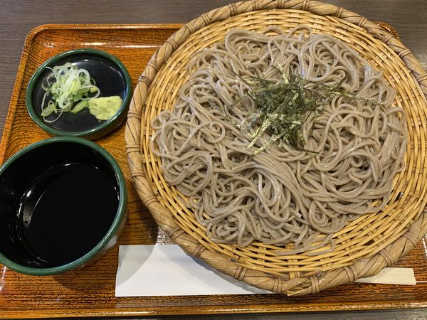 「ざるそば 510円」@おらが蕎麦 岐阜アスティ店の写真