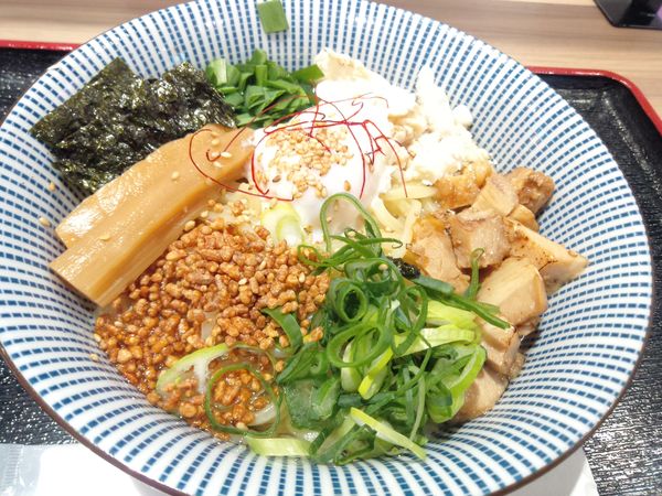 「特選鯛塩まぜそば７８０円」@鯛塩そば 灯花 イオンモール上尾店の写真