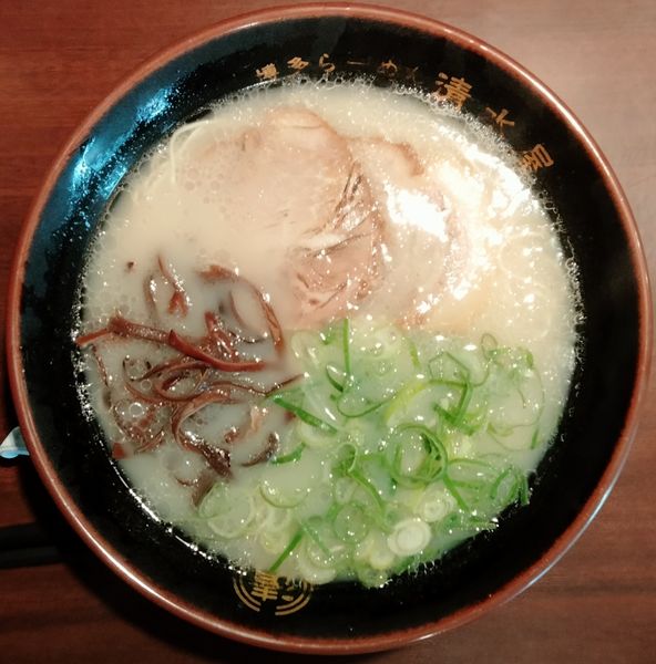「博多ラーメン」@博多らーめん 清水屋 姫宮店の写真
