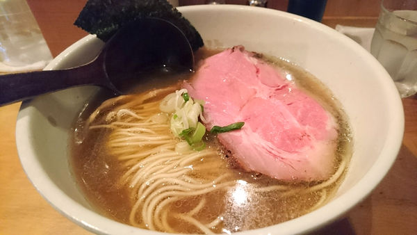 「【昼】中華そば」@中華蕎麦 蘭鋳の写真