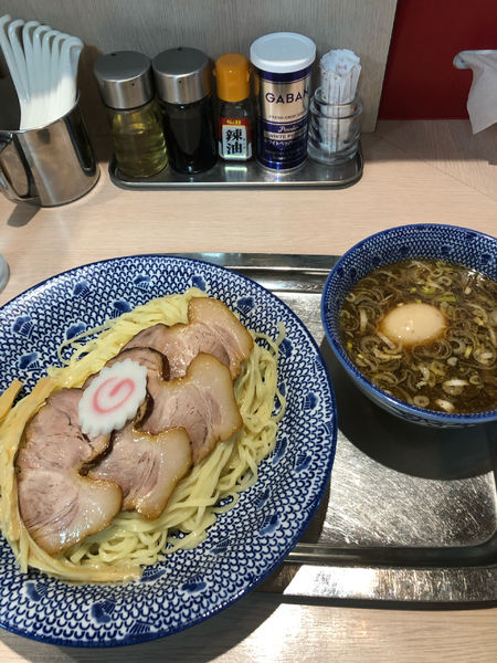 「チャーシューつけ麺　1250円」@魚介系醤油拉麺専科 海空土の写真