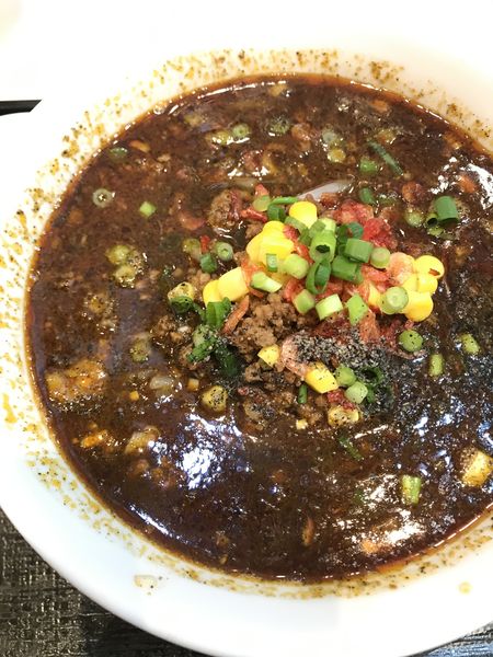 「黒胡麻坦々麺」@中華香彩 JASMINE 口福厨房 日本橋店の写真