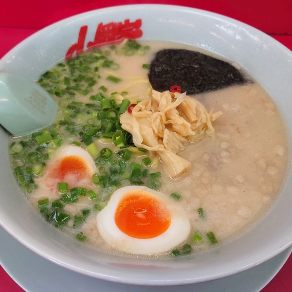 「プレミアム塩とんこつラーメン　890円」@ラーメン山岡家 春日部店の写真