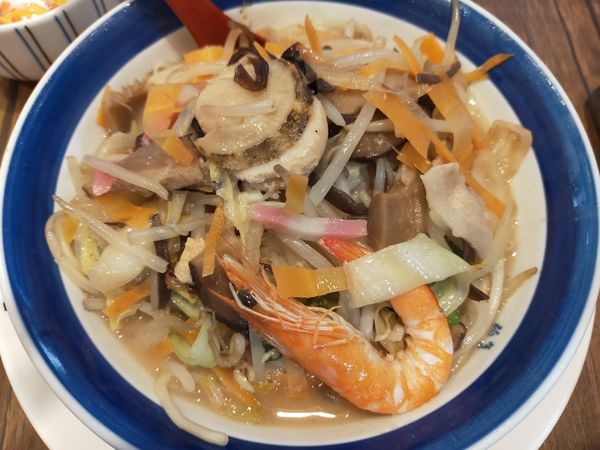 「ミニ特製ちゃんぽん」@伊万里ちゃんぽん 新橋店の写真