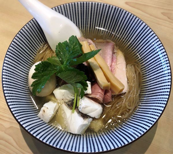 「特製芳醇真鯛そば」@寿製麺よしかわ 坂戸店の写真