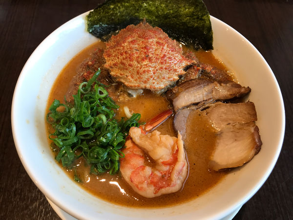 「【限定】えびかに合戦　950円」@麺乱 我心の写真