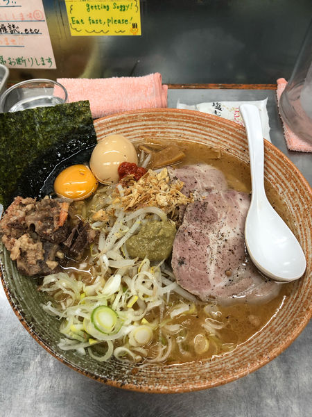 「牛テール味噌ラーメン」@覆麺 智の写真