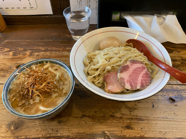 「つけ麺＋味玉」@東京味噌らーめん 鶉の写真