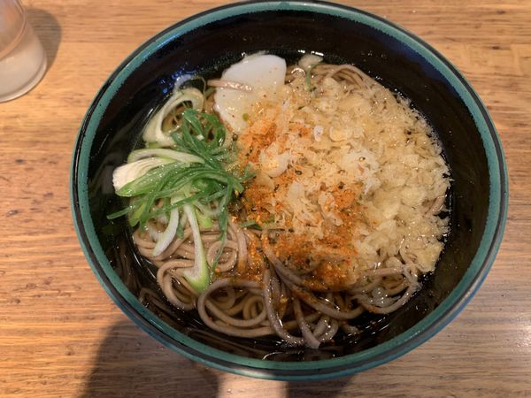 「かけそば 270円」@麺家 京都上がも店の写真