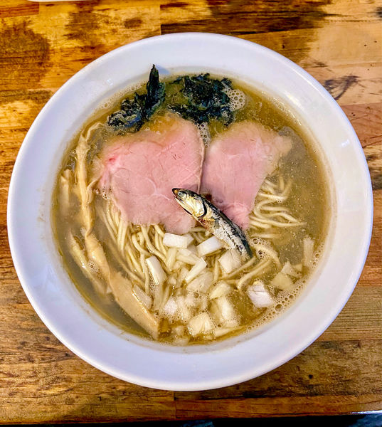 「焙煎煮干しそば」@青春餃子の写真