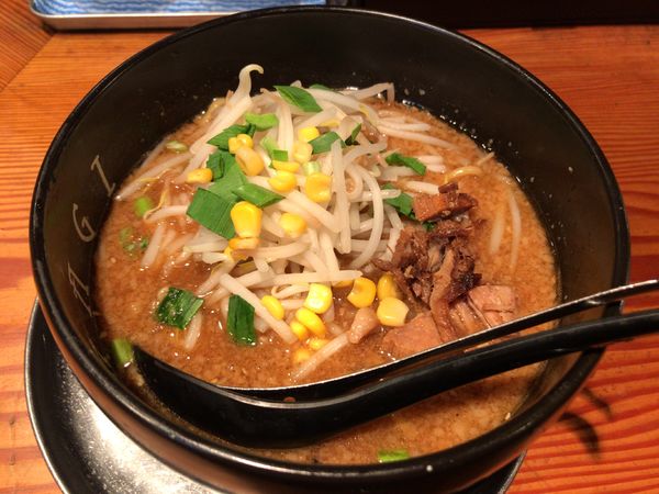 「味噌ラーメン」@らぁ麺屋 つなぎの写真