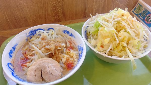 「ラーメン６８０円」@ジャンクガレッジ カインズ羽生店の写真