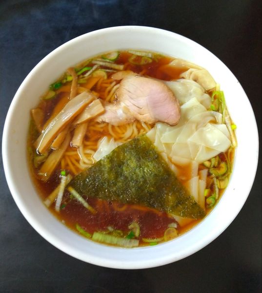 「ワンタンメン（￥650）」@中華料理 丸昭の写真