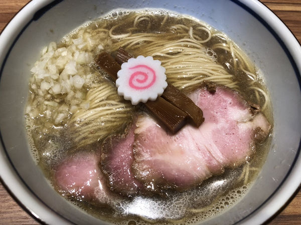 「いりこそば」@中華そば 堀川の写真