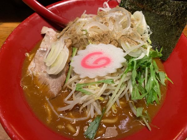 「味噌にぼしらーめん」@麺や 六三六 岐阜店の写真