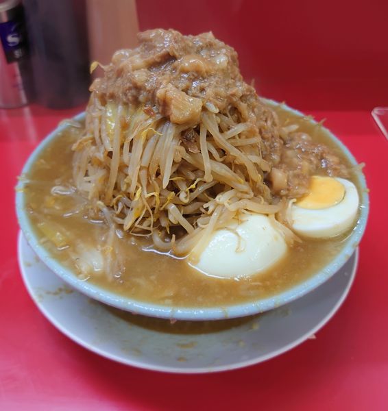 「富士丸ラーメン+ゆで玉子(1000円)」@ラーメン富士丸 東浦和店の写真