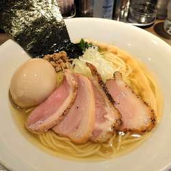 特製鴨出汁塩そば